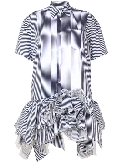 a camicia, fondo rouches e tulle JUNYA WATANABE | JC00340511